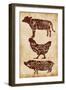 Farm Cuts-OnRei-Framed Art Print
