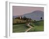Farm, Cypress Trees, Near San Quirico, Val D'Orcia, Tuscany, Italy-Patrick Dieudonne-Framed Photographic Print