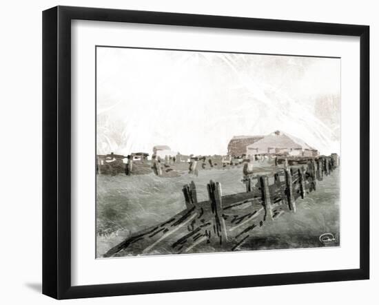 Farm Day-OnRei-Framed Art Print