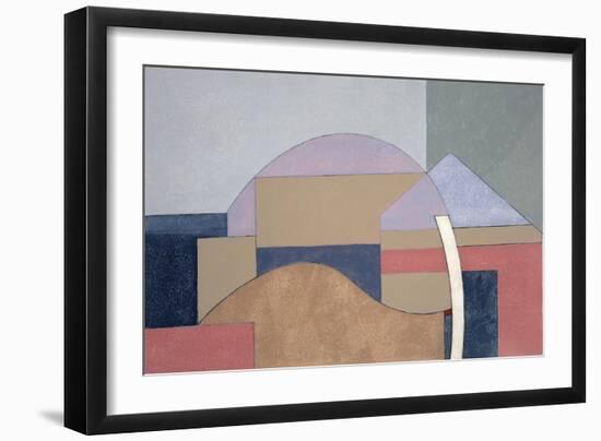 Farm End, 2002-George Dannatt-Framed Giclee Print