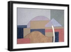 Farm End, 2002-George Dannatt-Framed Giclee Print