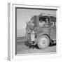 Farm family drive away from the Dust Bowl, 1936-Dorothea Lange-Framed Photographic Print