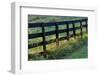 Farm fence at sunrise, Oldham County, Kentucky-Adam Jones-Framed Photographic Print