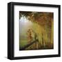 Farm Fence-Dawne Polis-Framed Art Print