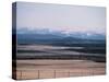 Farm Fields - Rockies, Foothills, Banff, Calgary-null-Stretched Canvas