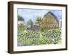 Farm Flowers-Jennifer Zsolt-Framed Giclee Print