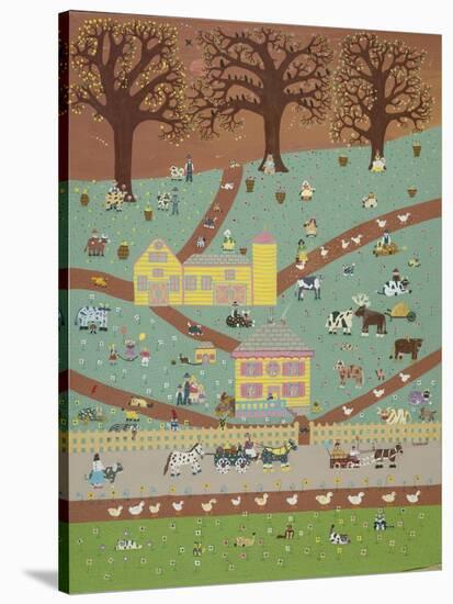 Farm Folks-David Sheskin-Stretched Canvas