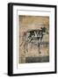 Farm Fresh Cow-OnRei-Framed Art Print