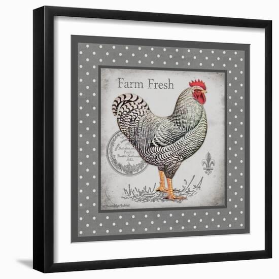 Farm Fresh Eggs I-Gwendolyn Babbitt-Framed Art Print