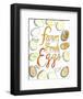 Farm Fresh Eggs-Marcella Kriebel-Framed Art Print