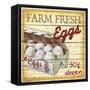 Farm Fresh Eggs-Kate Ward Thacker-Framed Stretched Canvas