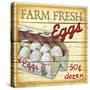 Farm Fresh Eggs-Kate Ward Thacker-Stretched Canvas