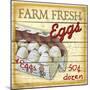 Farm Fresh Eggs-Kate Ward Thacker-Mounted Giclee Print