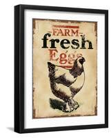 Farm Fresh Eggs-null-Framed Giclee Print