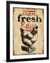 Farm Fresh Eggs-null-Framed Giclee Print