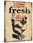 Farm Fresh Eggs-null-Stretched Canvas