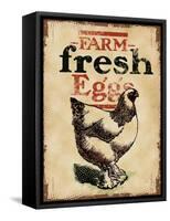 Farm Fresh Eggs-null-Framed Stretched Canvas