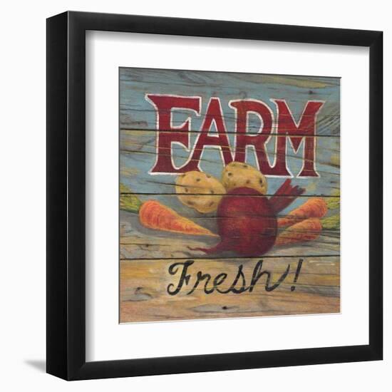 Farm Fresh I-Arnie Fisk-Framed Art Print