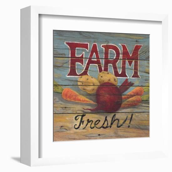 Farm Fresh I-Arnie Fisk-Framed Art Print