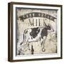 Farm Fresh Milk-OnRei-Framed Art Print