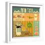 Farm Fresh Organic Products-elfivetrov-Framed Art Print