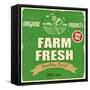 Farm Fresh Poster-radubalint-Framed Stretched Canvas