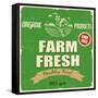 Farm Fresh Poster-radubalint-Framed Stretched Canvas