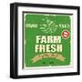 Farm Fresh Poster-radubalint-Framed Art Print