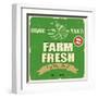 Farm Fresh Poster-radubalint-Framed Art Print