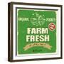 Farm Fresh Poster-radubalint-Framed Art Print