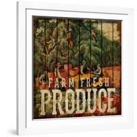 Farm Fresh Produce-null-Framed Giclee Print