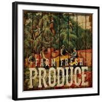 Farm Fresh Produce-null-Framed Giclee Print