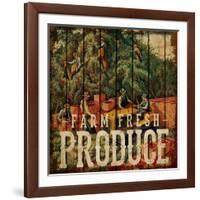 Farm Fresh Produce-null-Framed Giclee Print