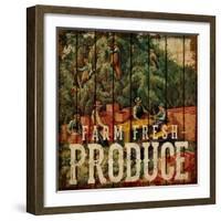 Farm Fresh Produce-null-Framed Giclee Print