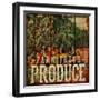 Farm Fresh Produce-null-Framed Giclee Print