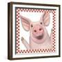 Farm Friends IV Border-Myles Sullivan-Framed Art Print