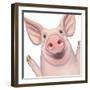 Farm Friends IV-Myles Sullivan-Framed Art Print