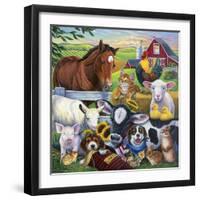 Farm Friends-Jenny Newland-Framed Giclee Print