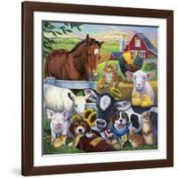 Farm Friends-Jenny Newland-Framed Giclee Print