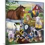 Farm Friends-Jenny Newland-Mounted Premium Giclee Print