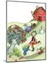 Farm Funnies - Humpty Dumpty-Marsha Winborn-Mounted Premium Giclee Print