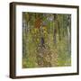 Farm Garden with Crucifix-Gustav Klimt-Framed Giclee Print