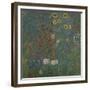 Farm Garden with Sunflowers, 1905/06-Gustav Klimt-Framed Giclee Print