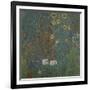 Farm Garden with Sunflowers, 1905/06-Gustav Klimt-Framed Giclee Print