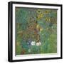 Farm Garden with Sunflowers, 1905-1906-null-Framed Giclee Print