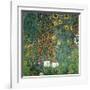 Farm Garden with Sunflowers, 1906-Gustav Klimt-Framed Art Print