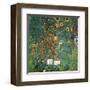 Farm Garden with Sunflowers, 1906-Gustav Klimt-Framed Art Print