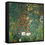 Farm Garden with Sunflowers, 1906-Gustav Klimt-Framed Stretched Canvas