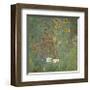 Farm Garden with Sunflowers, around 1905/1906-Gustav Klimt-Framed Giclee Print