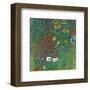 Farm Garden with Sunflowers, c.1905/1906-Gustav Klimt-Framed Art Print